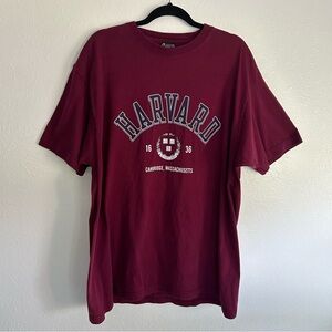 Vintage Red Harvard Gear for Sports T-Shirt Academia Retro 80s XL Outdoor